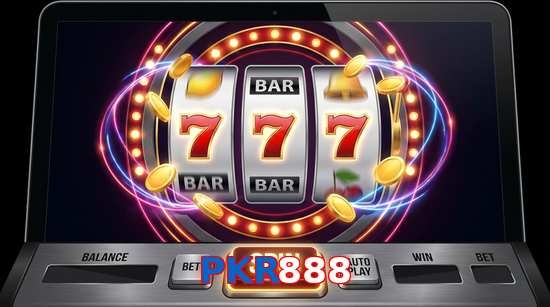Main screen of PKR888 slots page for PK players