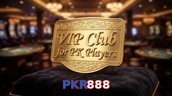 Main screen of PKR888 vip page for PK players